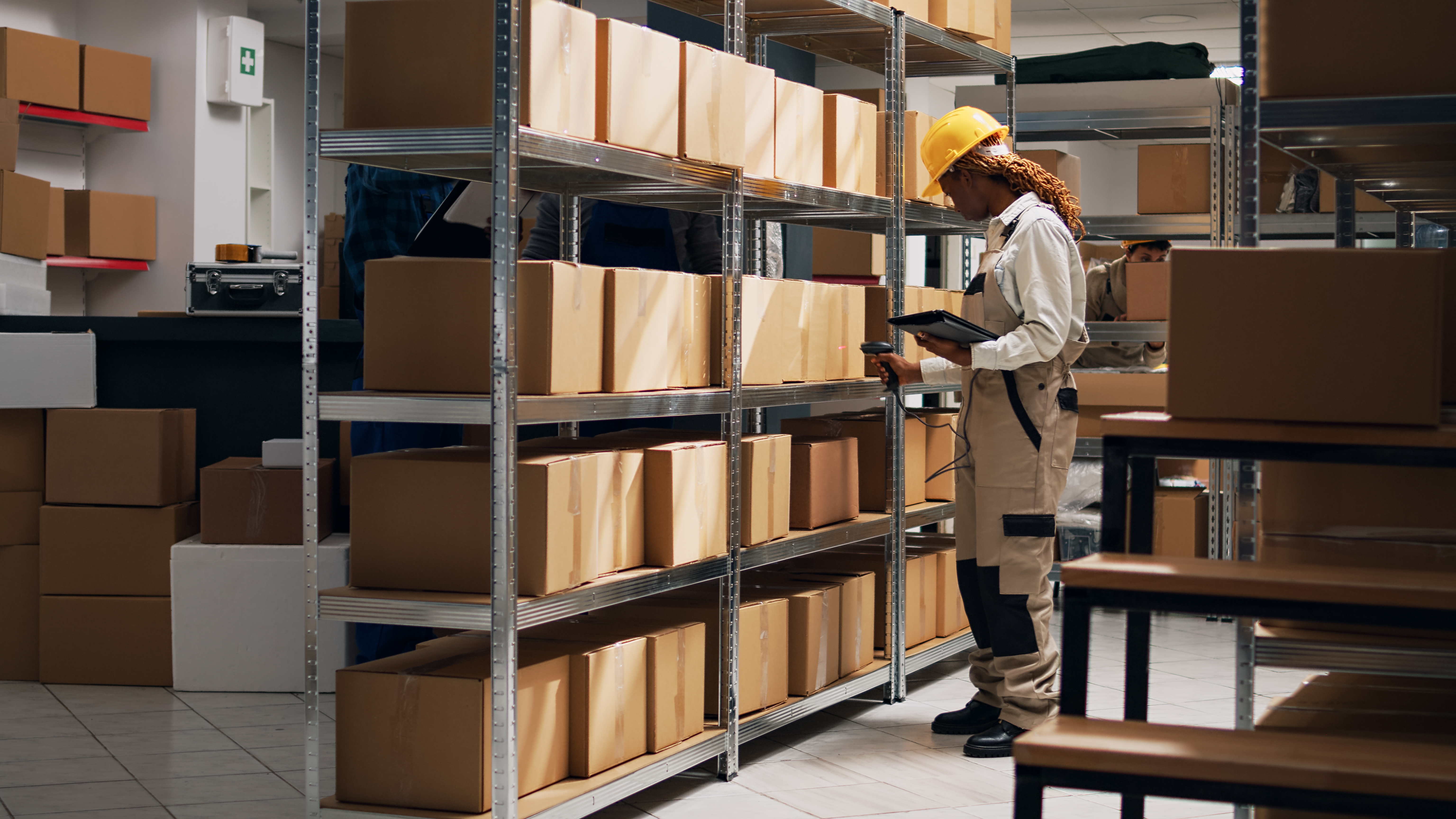 Unpacking: What is the Importance of Proper Labelling and Barcoding in Packaging? 2 young woman scanning barcodes on packages to work 2023 11 27 05 18 50 utc