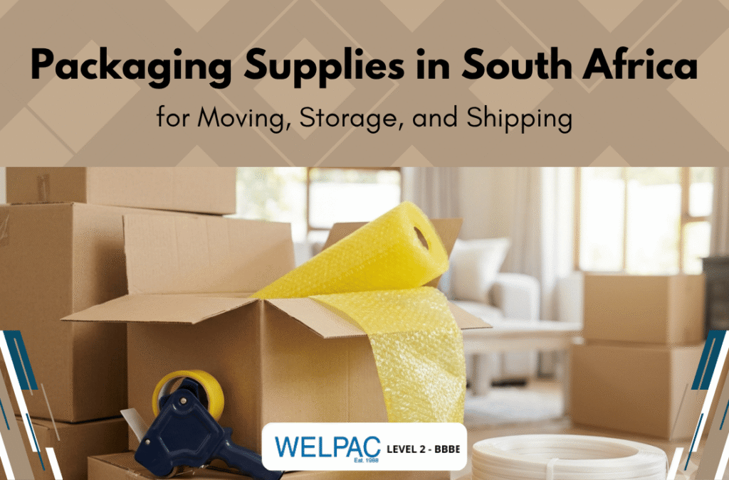 Packaging Supplies in South Africa for Moving, Storage, and Shipping